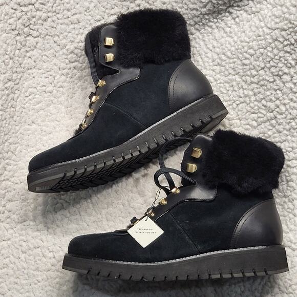 NEW Cole Haan Zerogrand Explore Upstate Hiker Waterproof Leather Booties sz 9 - Picture 3 of 7